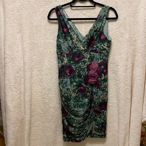 Nanette Lapore Cocktail Dress with Floral Accents